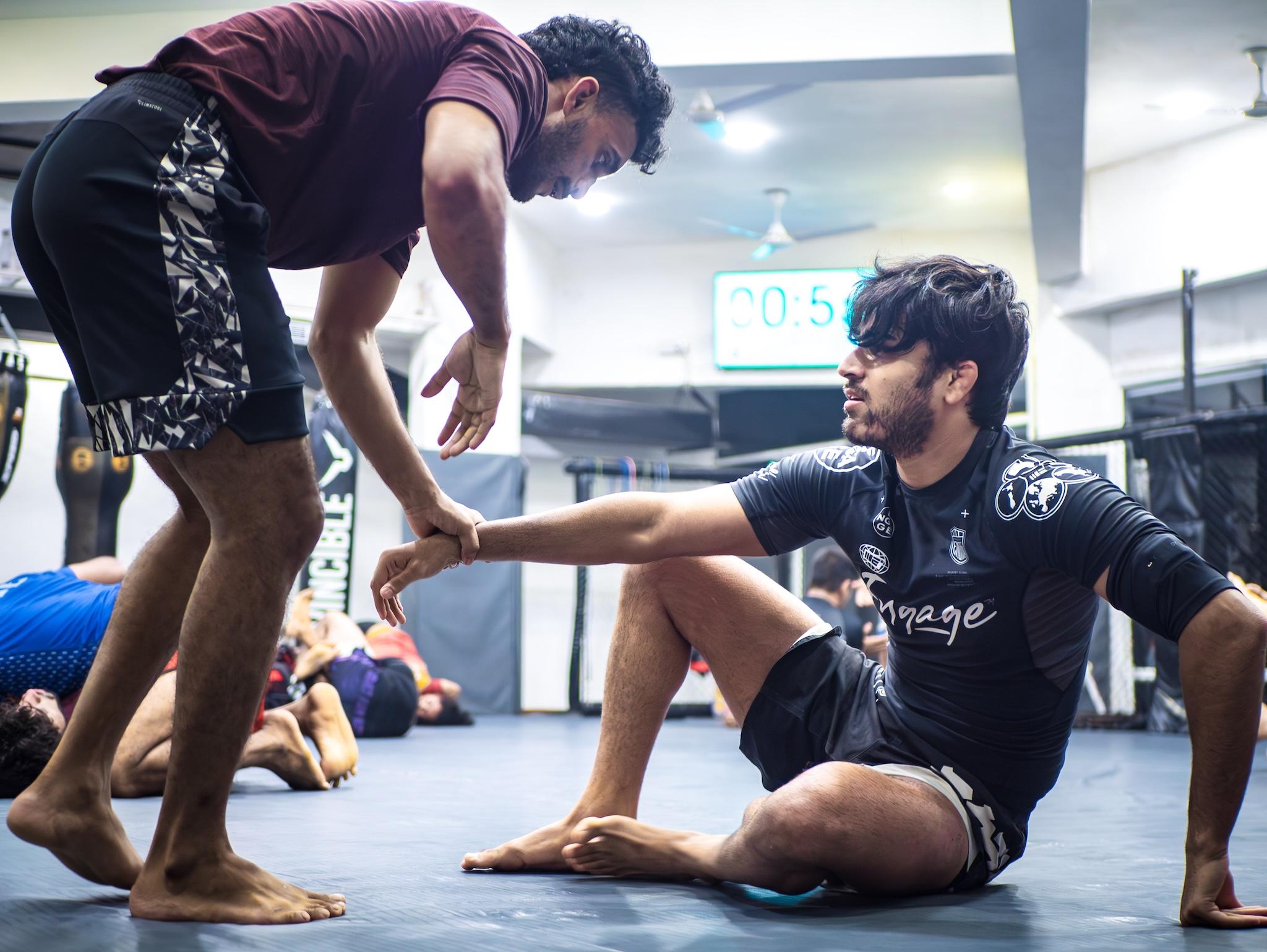 Jiu Jitsu training